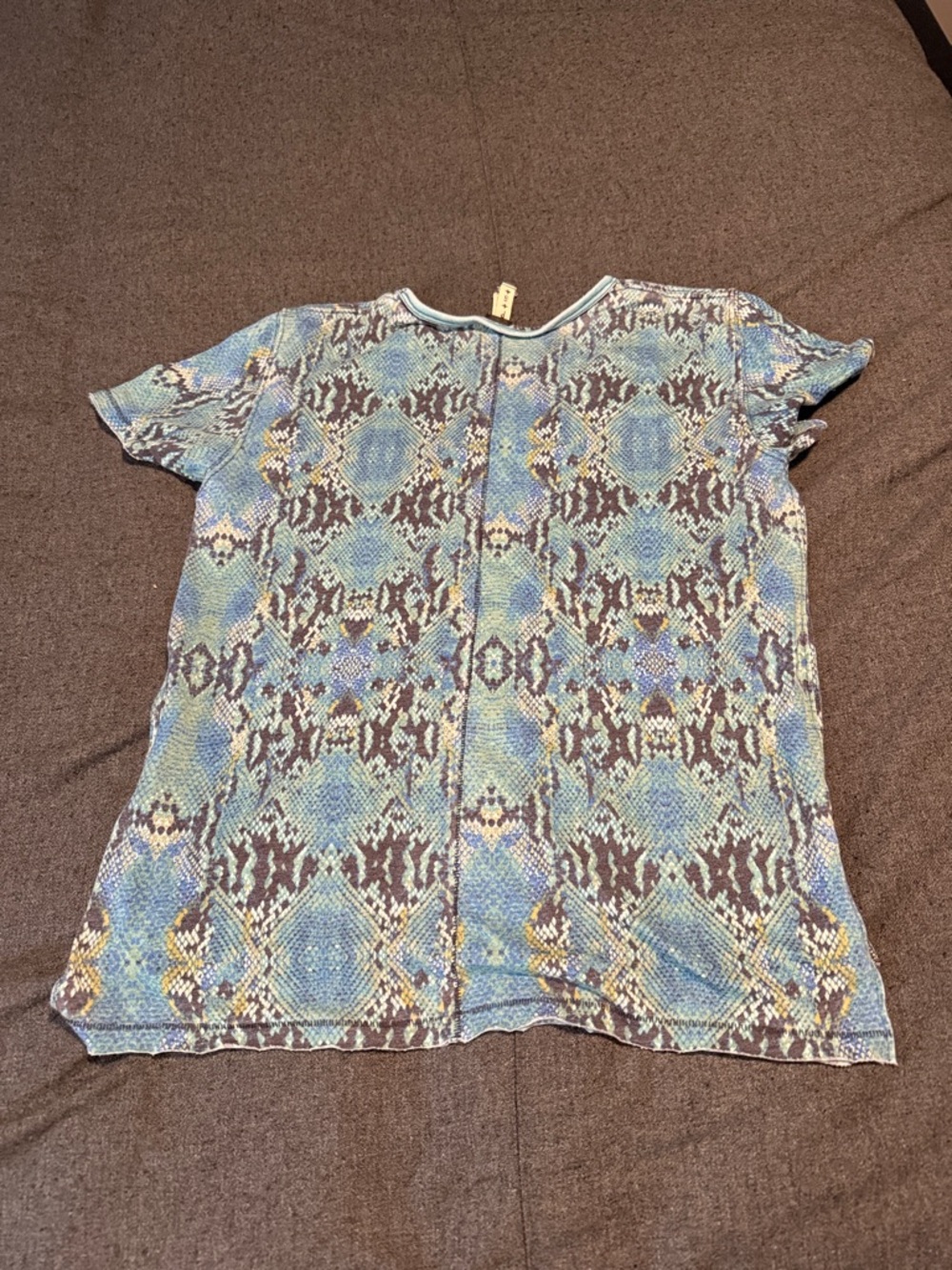 Free People snake print tee, S - Picture 3 of 8